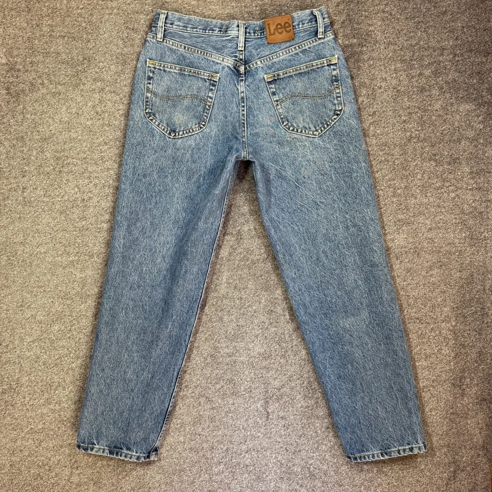 Lee Jeans Mens 31x30 Relaxed Fit Medium Wash Blue Denim Straight Leg